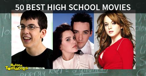 Top 50 high school movies .